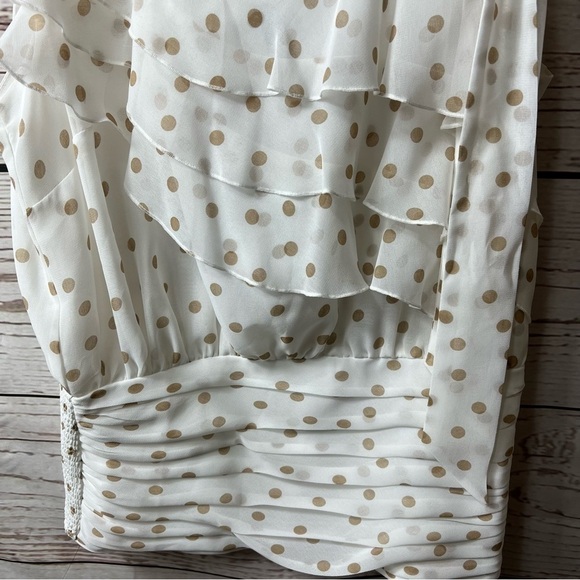 Nwt Whbm Julia’s Dot Date Top - Picture 3 of 5